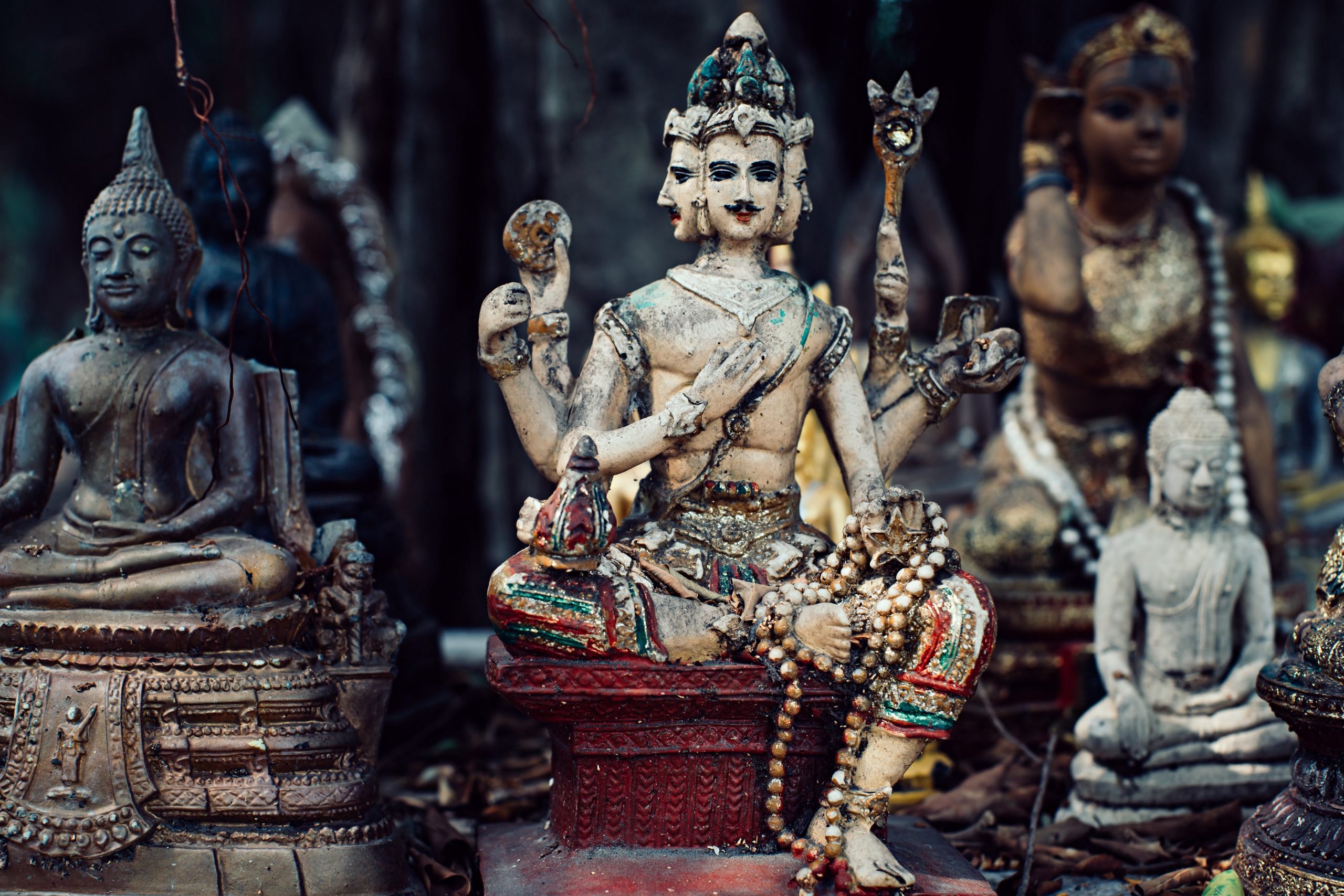 patung spiritual Thailand